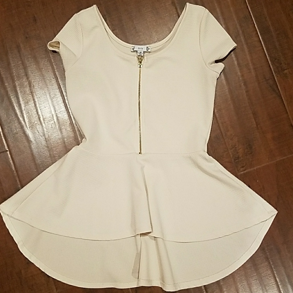 Beige top